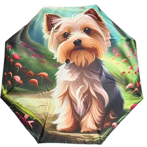 Yorkie mintás összecsukható esernyő