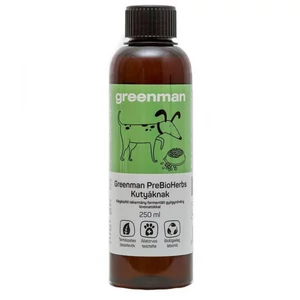 Természetes élőflórás probiotikum kutyáknak 250 ml, Greenman