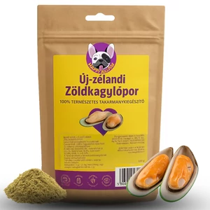 100% Zöldkagylópor kutyáknak 100 g, HAPPY BULLDOG