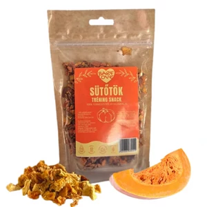 Sütőtök tréning jutalomfalat kutyáknak 100 g, BARF LOVE