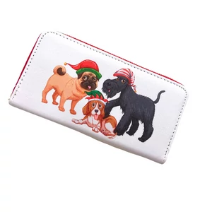 Kutyacsapat mintás pénztárca