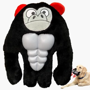 Csipogó Plüss Gorilla Kutyajáték 