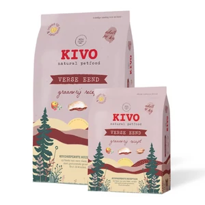 KIVO – Hidegen sajtolt Gabonamentes Száraztáp – Kacsa 14kg