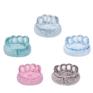 Mancs alakú extrapuha, szőrös kisállatfekhely - 60 cm, több színben