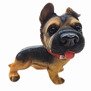 Kölyök német juhász szobor, kicsi