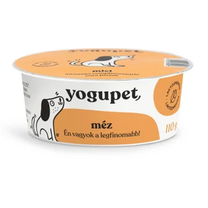 Yogupet Laktózmentes Joghurt Kutyáknak - Spanyol Mézzel 110g