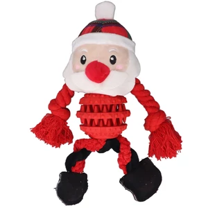 Mikulás kötél kutyajáték fogtisztító labdával