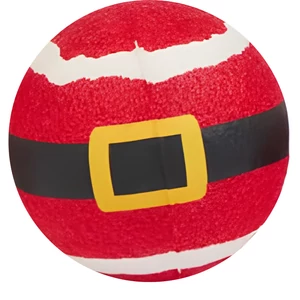 Sípoló Mikulás teniszlabda kutyáknak, 3 db-os készlet