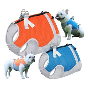 Hűtőmellény kutyáknak fényvisszaverő elemekkel, több színben és méretben