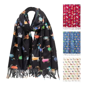 Prémium tacskó mintás sál több féle színben