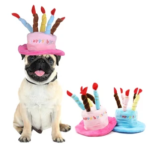 Szülinapi kutyafejfedő, állítható nyakrésszel