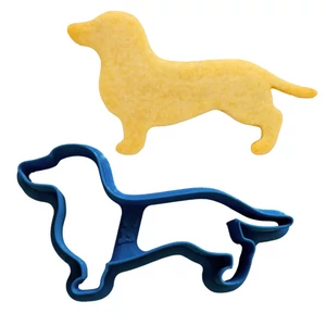 Tacskó mintás sütemény kiszúró, kék