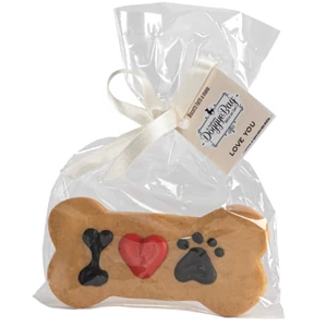 DoggyeBag kézműves kutyakeksz- Love You feliratos keksz
