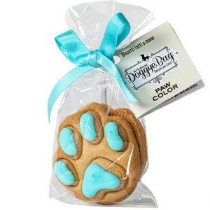 DoggyeBag kézműves kutyakeksz – joghurtbevonatos mancsfalat, kék