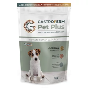 Gastroferm Pet Plus kistestű kutyáknak – pre- és probiotikum por vitaminokkal