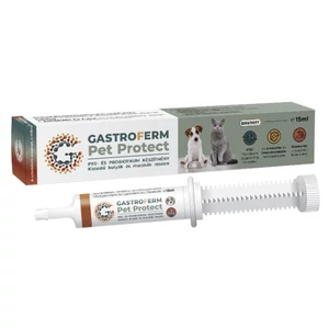 Gastroferm Pet Protect – Emésztést támogató bélflóra-védő paszta (pre- és probiotikum) kistestű kutyáknak és macskáknak