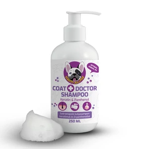 Happy Bulldog Coat Doctor kutyasampon keratinnal és panthenollal, 250 ml