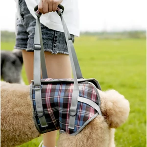 Rehabilitációs csípő-hátsó láb emelő, járást segítő hám kutyáknak, több méretben