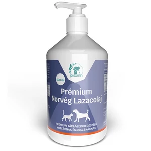 Prémium Norvég Lazacolaj, 500 ml - PETAMIN