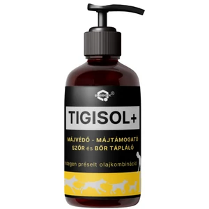 TIGISOL+ májvédő - májtámogató, szőr és bőr tápláló olajkombináció, 250 ml