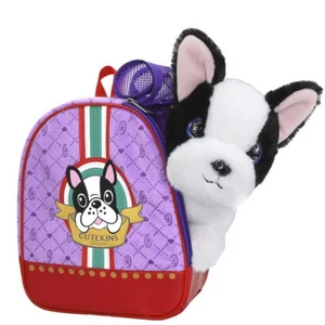 Francia bulldog kutyus táskában