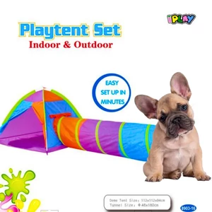 IPLAY Játszósátor alagúttal kutyáknak