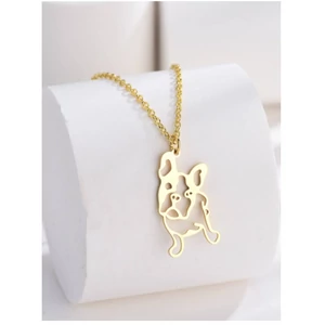 Francia bulldog nyaklánc