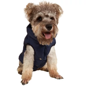 Bélelt kutyakabát, tengerészkék