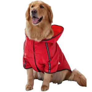 Vízálló, kapucnis kutya esőkabát, több méretben