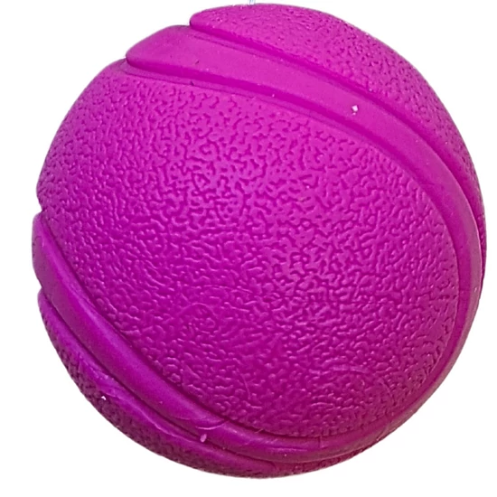 Tömör TPR gumilabda kutyáknak 5 cm, lila
