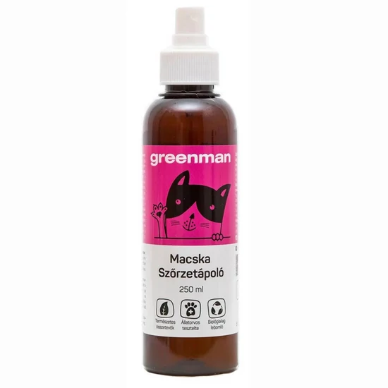 Greenman Macska Probiotikus Szőrzetápoló 250 ML