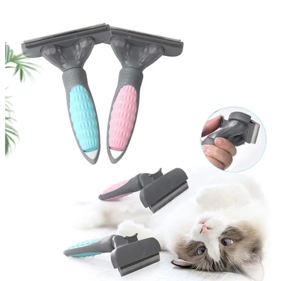 Furmin öntisztító aljszőr eltávolító kefe, pink