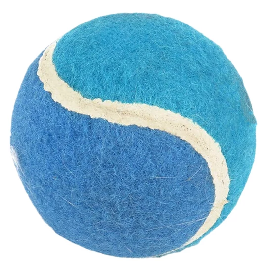 Óriás, kemény, színes teniszlabda kutyáknak, 12 cm, kék