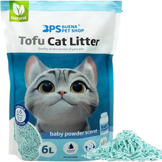 Tofu Macskaalom púder illatú, 2,5 kg