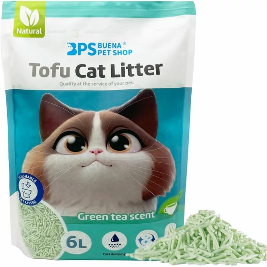 Tofu Macskaalom zöld tea illatú, 2,3 kg
