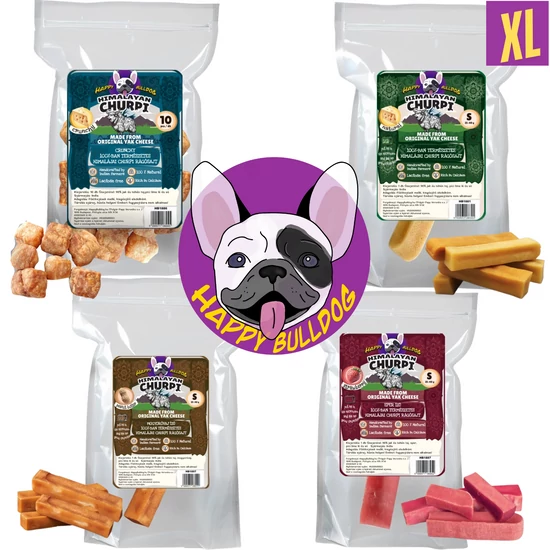 Kedvezményes Happy Bulldog Himalájai Churpi Csomag, XL