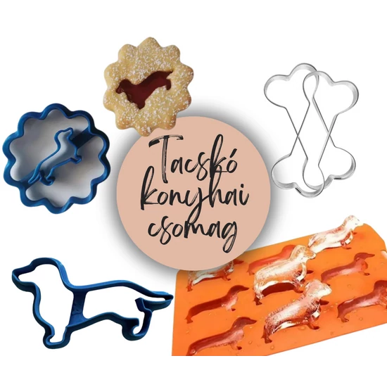 Tacskó mintás konyhai sütőforma csomag