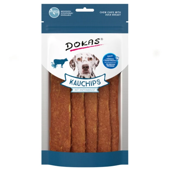 Dokas rágóchips kacsamellel, 175g