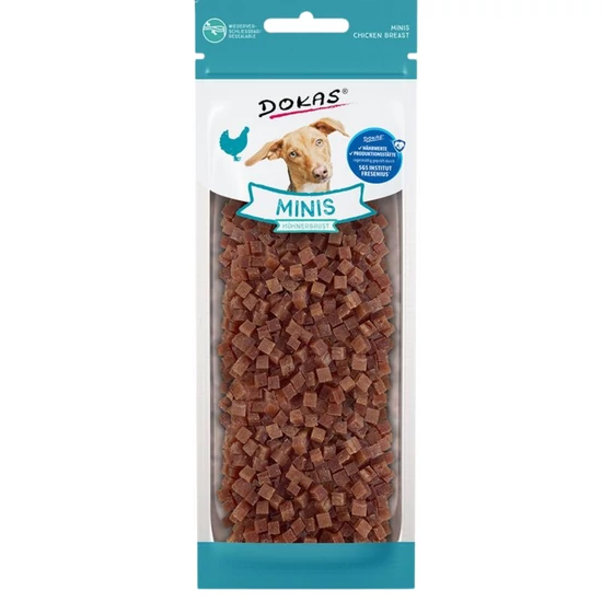 Dokas szárított csirkehús mini, 70g
