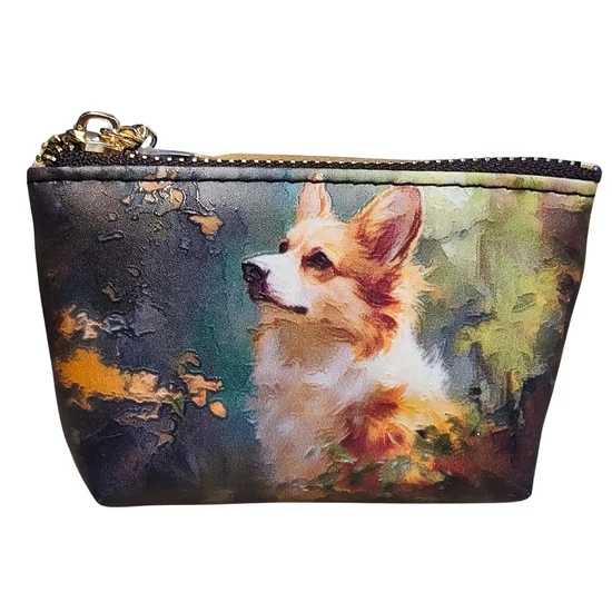 Corgi mintás mini neszesszer