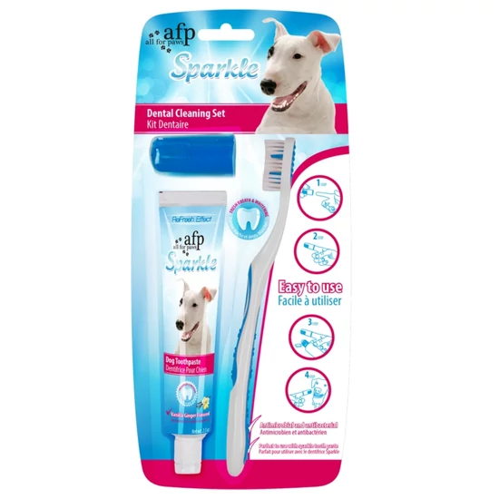 AFP Sparkle Vanília &amp; Gyömbér Ízesítésű Fogápoló Készlet