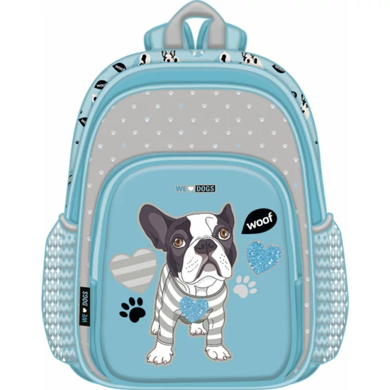 Francia bulldog hátizsák - We love dog woof kollekció