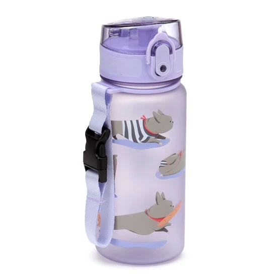 Prémium francia bulldog kulacs, 350 ml