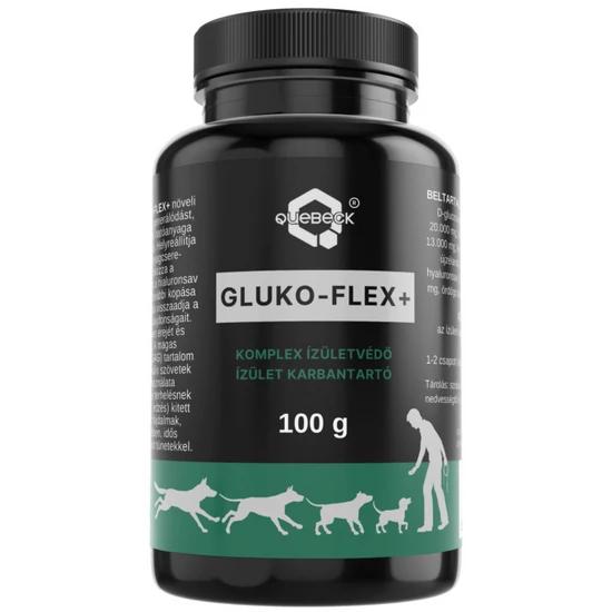 GLUKO-FLEX+ komplex ízületvédő, ízület karbantartó, 100 g