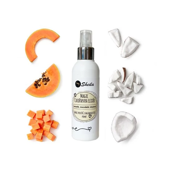 SHEILA Magic Coco-Papaya Elixír  – Ápoló, frissítő, szagsemlegesítő permet 100 ml