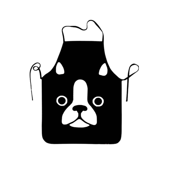 Bulldog mintás konyhai kötény