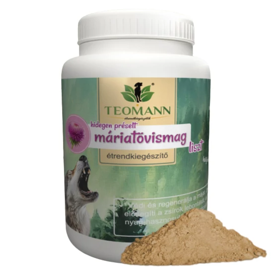Teomann hidegen préselt Máriatövismag liszt 100g
