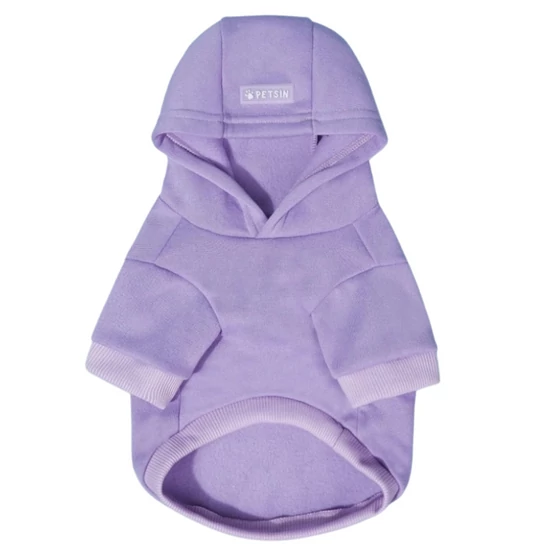 Kapucnis kutyapulcsi, lila, XXL-es