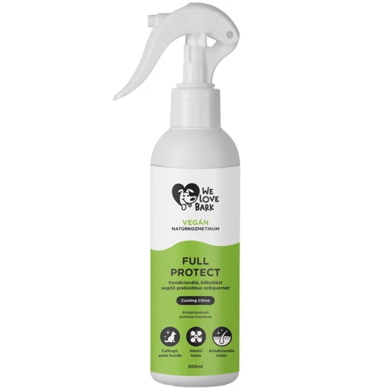We Love Bark Full Protect prebiotikus szőrpermet