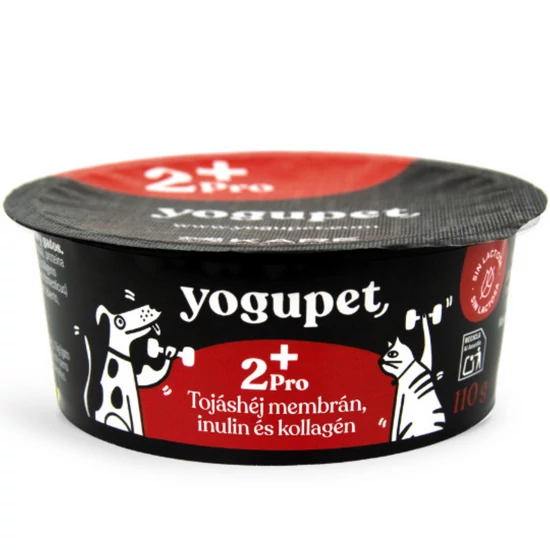 Yogupet Functional Joghurt 2+Pro - Szőr, Ízület és Emésztés Támogató Tojáshéj Membránnal, Kollagénnel és Inulinnal
